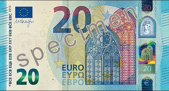 nouveau billet de 20 euros